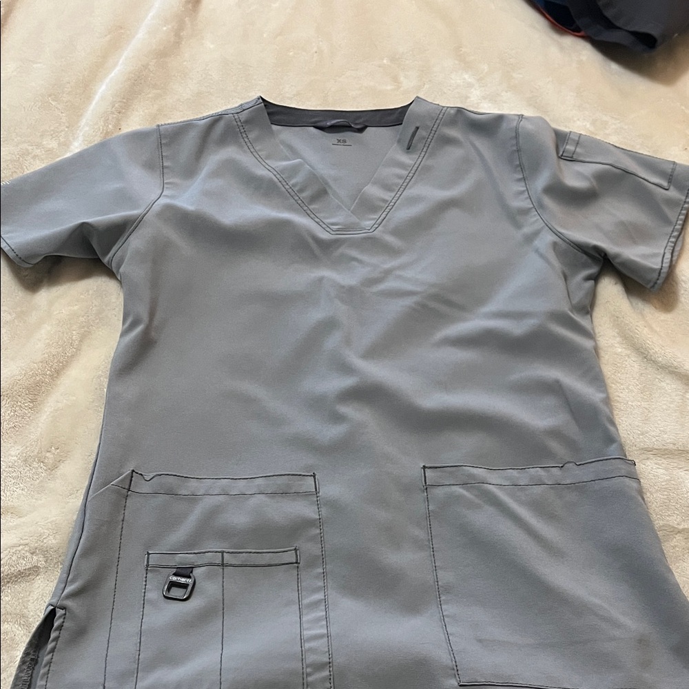 Carhartt Gray Short Sleeve Women's Top